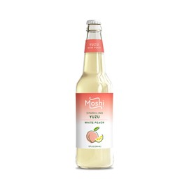 Moshi Sparkling Drinks - White Peach Yuzu (12 Bottles)