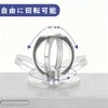 LKCCTK Clear Smartphone Ring, Set of 5, Round, 360 Degree