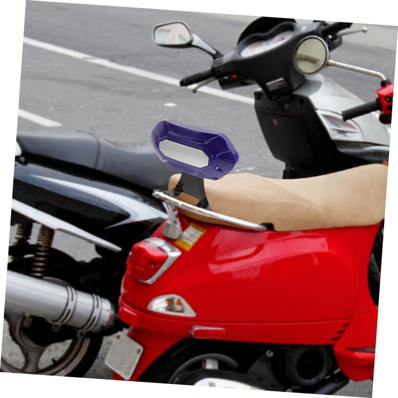GLEAVI Motorbike Detachable Backrest Pad Scooter Passenger Seat Support Easy