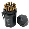 GMTOOLS 29PCS Drill Bit Set, M2 HSS, 135°Tip, Twist Jobber