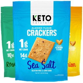 keto snacks Keto Crackers chips (variety) low carb Crackers Almond flour. Low carb snack keyto cracker zero carbs snacks no sugar, 0 no carbs sugar free snack high fiber. Low-carb food