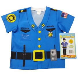 Aeromax, Inc. My 1st Career Gear Blue Dr. Top, Police