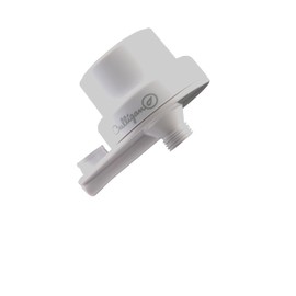 Culligan ISH-100 Inline Showerhead Filtration Attachment with Filter, 10,000 Gallon, White