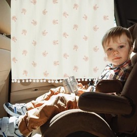 Car Window Shades Blackout | Light Blocking Privacy Divider Car Curtains - Heat Insulation, Car Sunshade Side Curtains for Sedan, Truck, SUV, Pickup Trucks