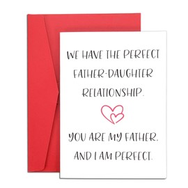 Gifts for Dad Gifts for Christmas Stocking Stuffers from Daughter Son Gag Gifts for Dad from Daughter Fathers Day Gifts for Dad to Be First Time Dad New to Be Dad Thank You Card Expectant Dad Gifts