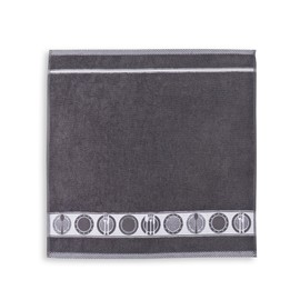 Triolino Terry Tea Towel 50/50 cm 100% Cotton Anthracite