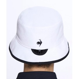 Cox Sportif LG5SCP71M Men's Hat, Reversible Size, Mondrian Pattern, Golf, WHBK (White x Black)., Free size