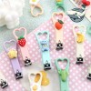 휴대용 귀여운 손톱깎이 컬러풀 애니멀 5개 일자손톱깎이 Portable Cute Nail