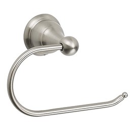 Designers Impressions 100 Series Satin Nickel Euro Toilet/Tissue Paper Holder