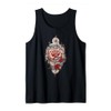 Rose Compass Inspired Blissful Tee Collection. Tank Top