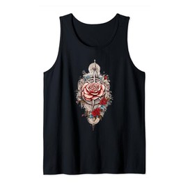 Rose Compass Inspired Blissful Tee Collection. Tank Top