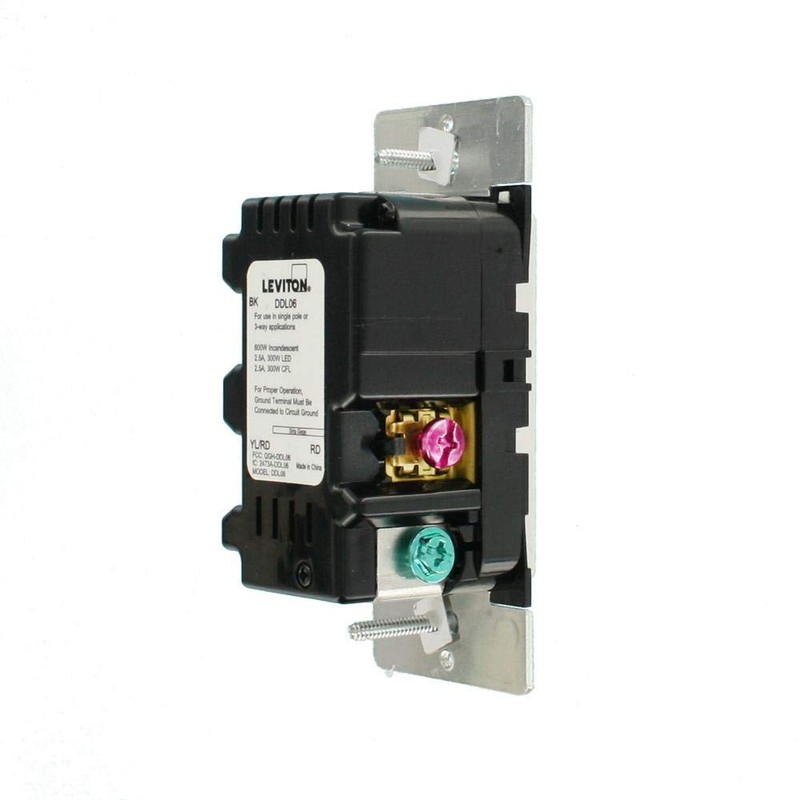 Leviton R00-DDL06-BLM Dimmer, Blue