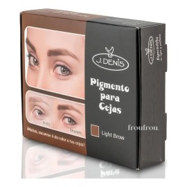 Kit Pigmento Para Cejas Profesional Light Brown J Denis Inde