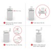 Food Storage Containers with Lids, 5 Pieces Set Airtight Food