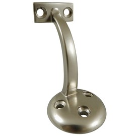 Richelieu Hardware 22820SNV Handrail Bracket 3 1/8-in (79 mm) 3 Holes, Satin Nickel