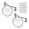 Kids Art Hanging Wire Organizer with Clips, Project Wall Display