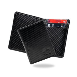 Glamicci Minimalist Hunter Slim Wallet for Men & Women | Card Holder Wallet | Wallets for Men (RCH4CF-BK)