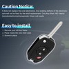 X AUTOHAUX Key Shell Case Keyless Entry Remote Key Fob