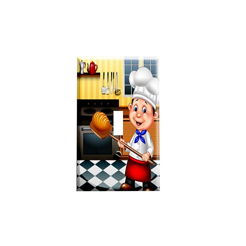 Gotham Decor The Bread Chef Switchplate/Switch Plate Cover