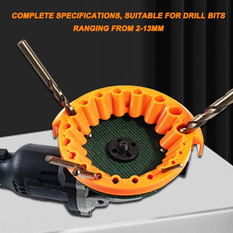 Multi Functional Drill Bit Sharpener - Fast and Accurate Angle