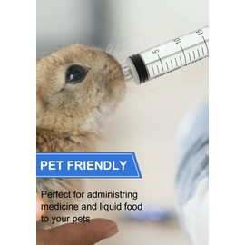 ginallt 20mL Luer Lock Syringes without Needle - Sterile, Individually Wrapped, Accurate Liquid Measurement - 20 Pack, Leak-Proof Safety Lock Design for Professionals and Home Care