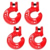 (Pack of 4) 3/8"G80 Logging Chain Choker Hook with 6900Lbs