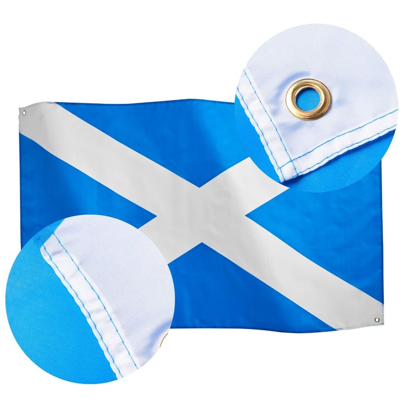 Runesol Scotland National Flag 3x5, 3x5, Saltire St Andrew's Cross