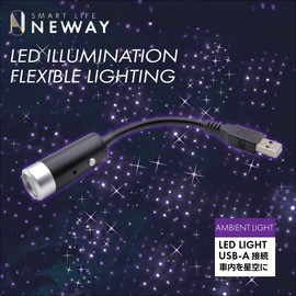 LED Illumination Top Light Starry Sky Projection Lamp Illumination RGB Car Lighting USB-A Car Console Lighting Starry Sky