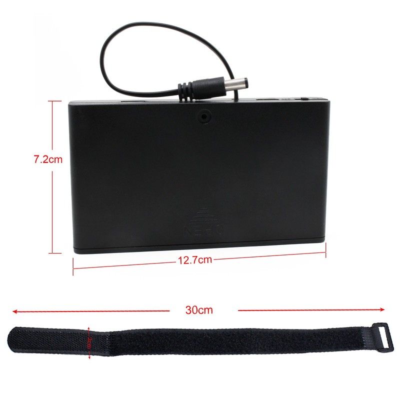 abcGoodefg 2 Pack 8 Solts 12V AA Battery Holder Case