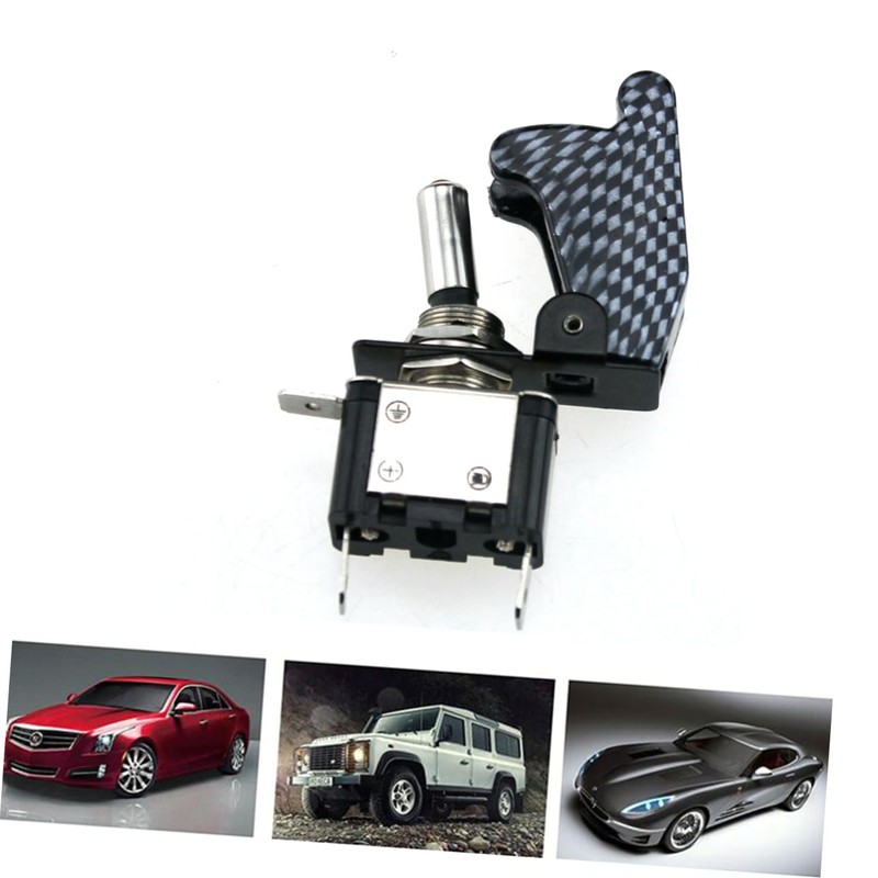 GRIRIW Toggle Ignition Switch with LED Indicator Light and Protective