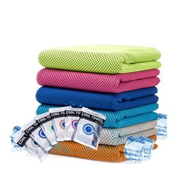 2021 Cooling Towel, Sports Towel, Instant Cooling Type, Heatstroke Prevention, Quick Drying, Water Absorbent, Antibacterial, Odor Resistant, Cooling, UV Protection, Outdoors, Mountain Climbing, Jogging, Club Activities, Sports Festival, Gym, Yoga, Travel