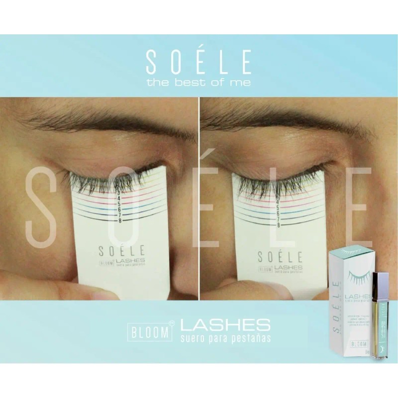 Soele | Suero Para Crecimiento De Pesañas | 9 Activos