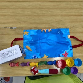 Greyghost Fishing Game Educational Toys Set, 22 Pieces Learning Toys for Toddlers, Color Sorting and Number Counting