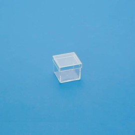 Chopla Industries Desco BK-1 with Lid, 690465, Clear, D2.3 x W 2.3 x H 1.9 inches (5.9 x 5.9 x 4.9 cm)