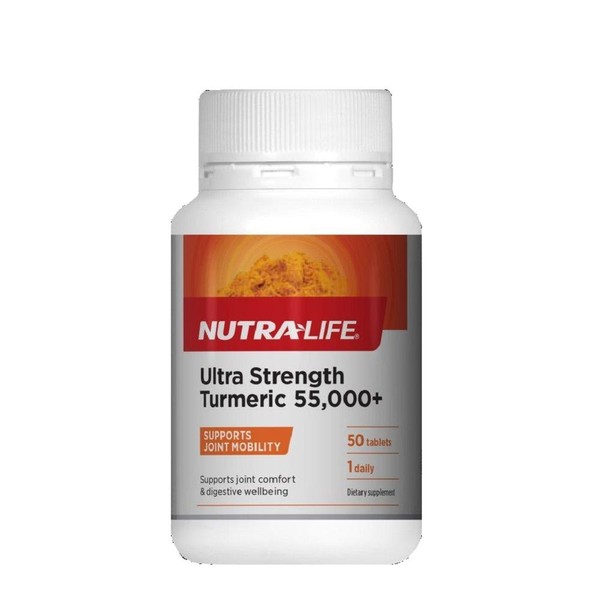 Nutra-Life Ultra Strength Turmeric 55,000+ - 50 Tablets