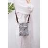 Kaaipee Women's Smartphone Pouch, Lightweight Mini Shoulder Bag, Smartphone Pochette,