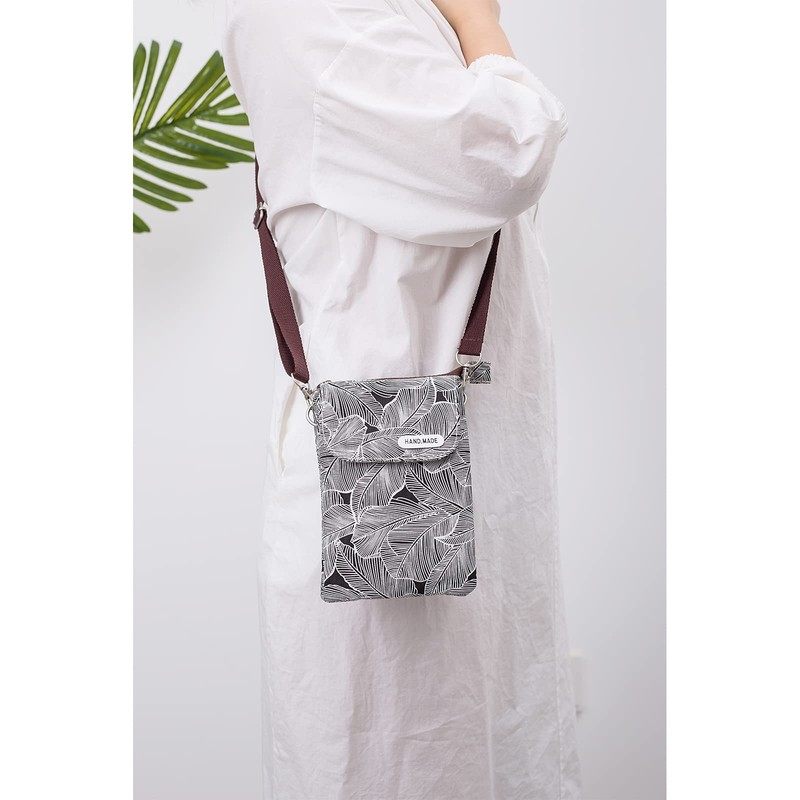 Kaaipee Women's Smartphone Pouch, Lightweight Mini Shoulder Bag, Smartphone Pochette,