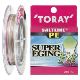 Toray Soltline PE Super Egging F4 150m 0.6 No. 10 lb, 6.6 lbs (3 kg), 4 Pieces, 3 Colors