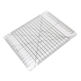Ciieeo Quilting Ruler Home Patchwork Ruler Diy Sewing Supplies Portable Quilting Tools