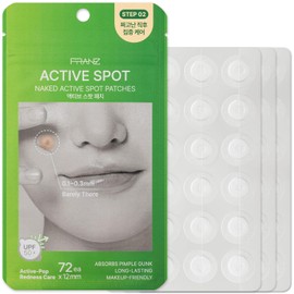 FRANZ Naked Active Spot Patches - Hydrocolloid Pimple Treatment