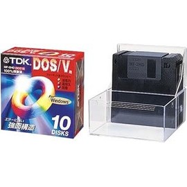TDK 10 Pack 3.5" Floppy Disks DOS/V Format [MF2HD-BMX10PS]