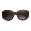 Nine West Women's Maya Sunglasses Oval, Brown, 53mm