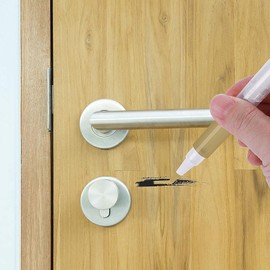 Touch-Up Paint Pen - Refillable Paint Pen Brush | Furniture Repair Set for Walls, Wood Floors, Cabinets, Desks, Stains, Scratches, Touch Ups and Cover Ups | Furniture Touchh up Kit