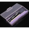 BNP Manicure Tool box Empty Transparent Clear Nails Manicure Tools