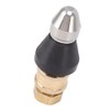 Domary Pressure Sewer Jetter Nozzle Stainless Steel G1/4 Adapter for