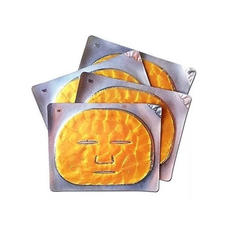 - 24k Máscaras Del Colágeno Del Oro De Hidrogel De