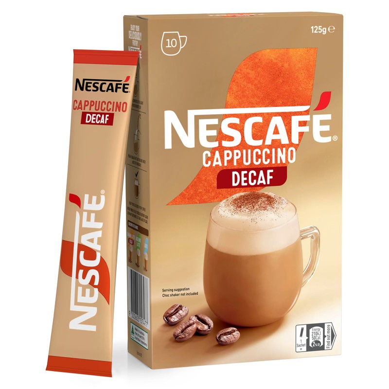 NESCAFÉ Decaffeinated Coffee Sachets 40 Pack, 4 x 10 Pack