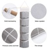 TANOSAN 2 Pack Over the Door Storage Bag, Multifunctional Wall