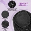 SOMOREATY Extensión De Cola De Caballo, 16" Con Cordón Para