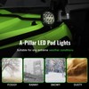 XATVXUTV A-Pillar LED Pod Lights for Honda Pioneer 520 2021-2025/500